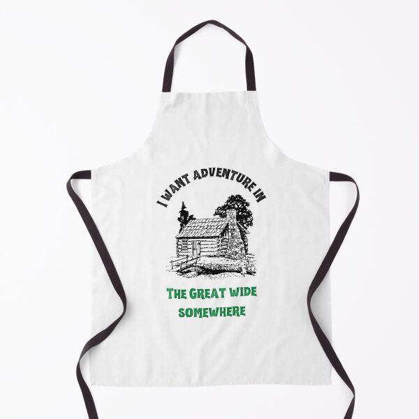 Item preview, I Want Adventure in The Great Wide Somwhere designed and sold by SportyDogShop.