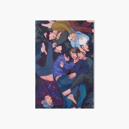 Artikel-Vorschau von Schlafender Bangtan, designt und verkauft von Elsa-draws.