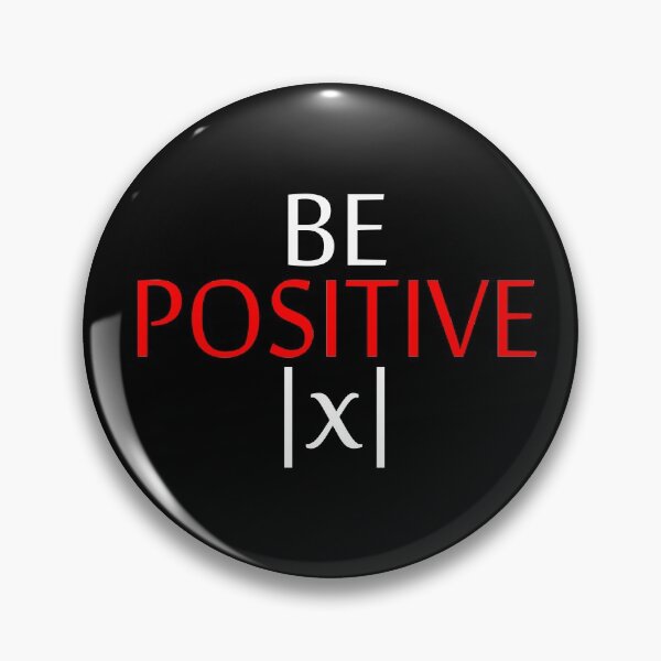 Item preview, Be Positive - Math - Funny designed and sold by Mila1946.