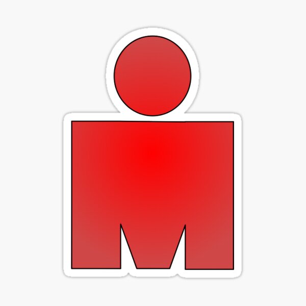 Ironman Fade Sticker
