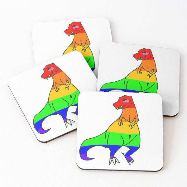 Item preview, Lgbt+ Pride Dino 3:) designed and sold by Skylasmily.