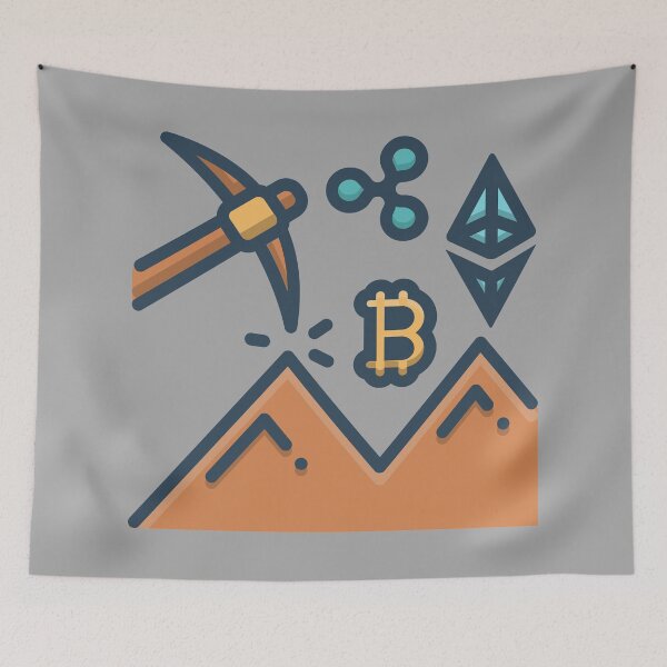 Item preview, Cryptocurrency Miner - BTC ETH XRP designed and sold by AeroAstro.