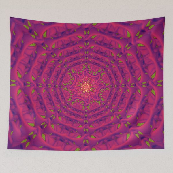 Item preview, Bee Bloom Mandala 5 Sunrise nature flower pattern designed and sold by bryansteward.