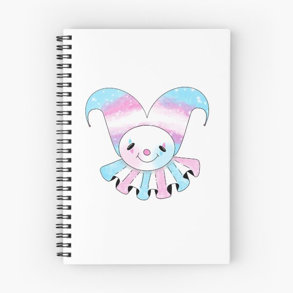 Item preview, Trans pride clown designed and sold by PaintWaterPro.