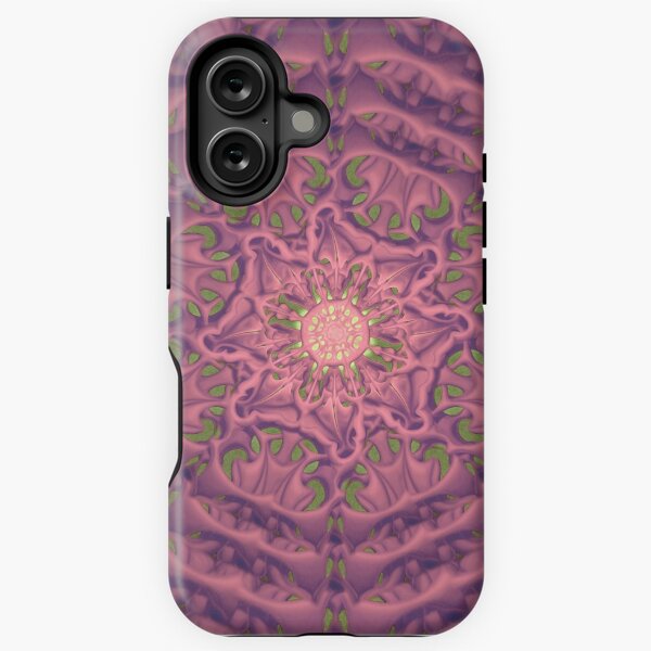 Bee Bloom Mandala 6 Sunrise nature flower pattern iPhone Tough Case
