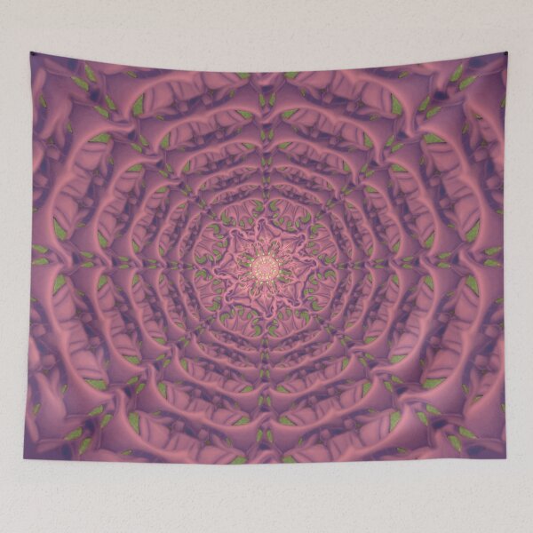 Item preview, Bee Bloom Mandala 6 Sunrise nature flower pattern designed and sold by bryansteward.
