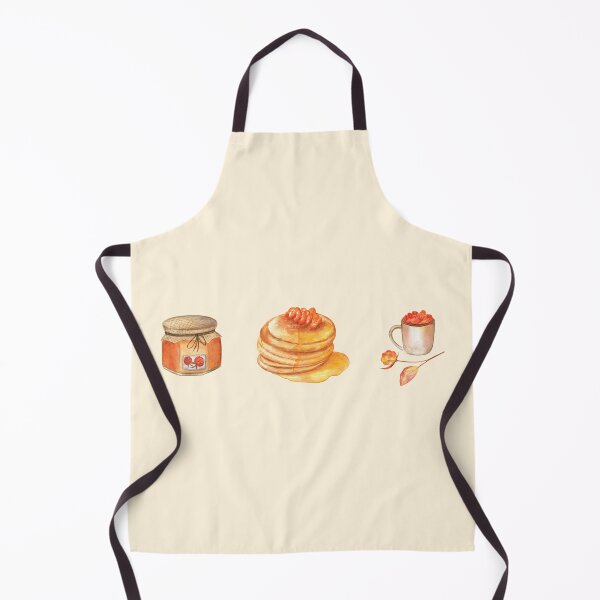 Item preview, Cloudberry jam, pancakes and cup full of berries  designed and sold by Flowersforbear.