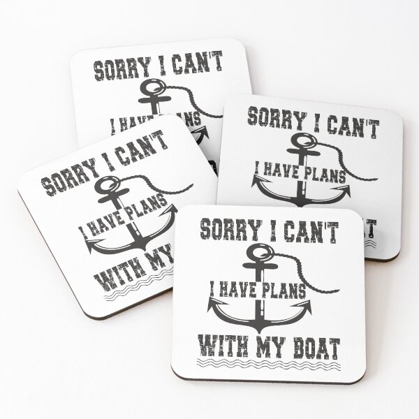 Item preview, Sorry I Can't I Have Plans With My Boat - Boat Owner Gift T-Shirt Excuses Shirt  designed and sold by piskwi.
