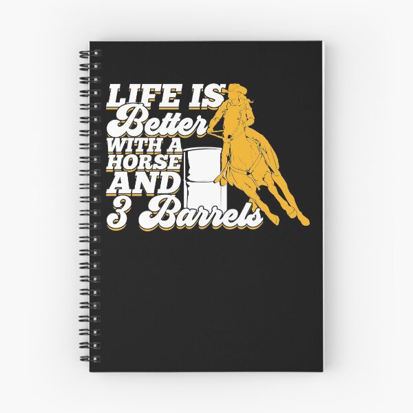 Item preview, Life Is Better With A Horse And 3 Barrels  designed and sold by Marcid95.