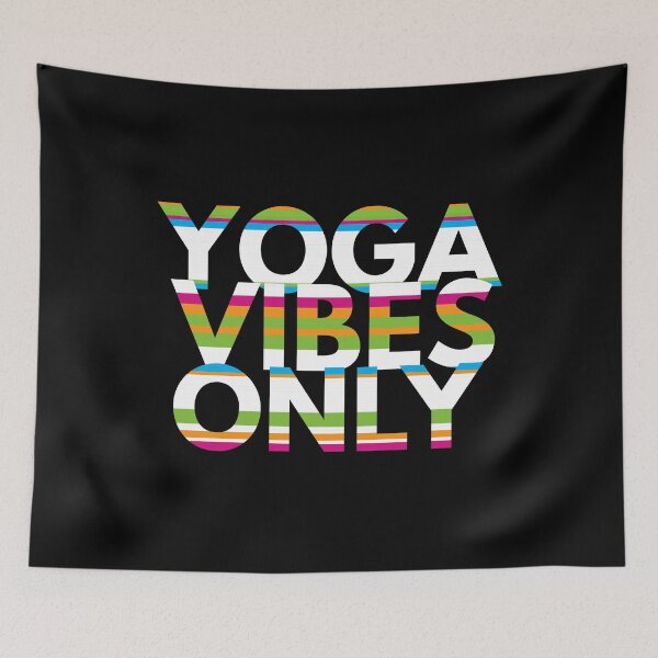 Item preview, 'YOGA VIBES ONLY' COLLECTION designed and sold by JRM Tees & More Store.