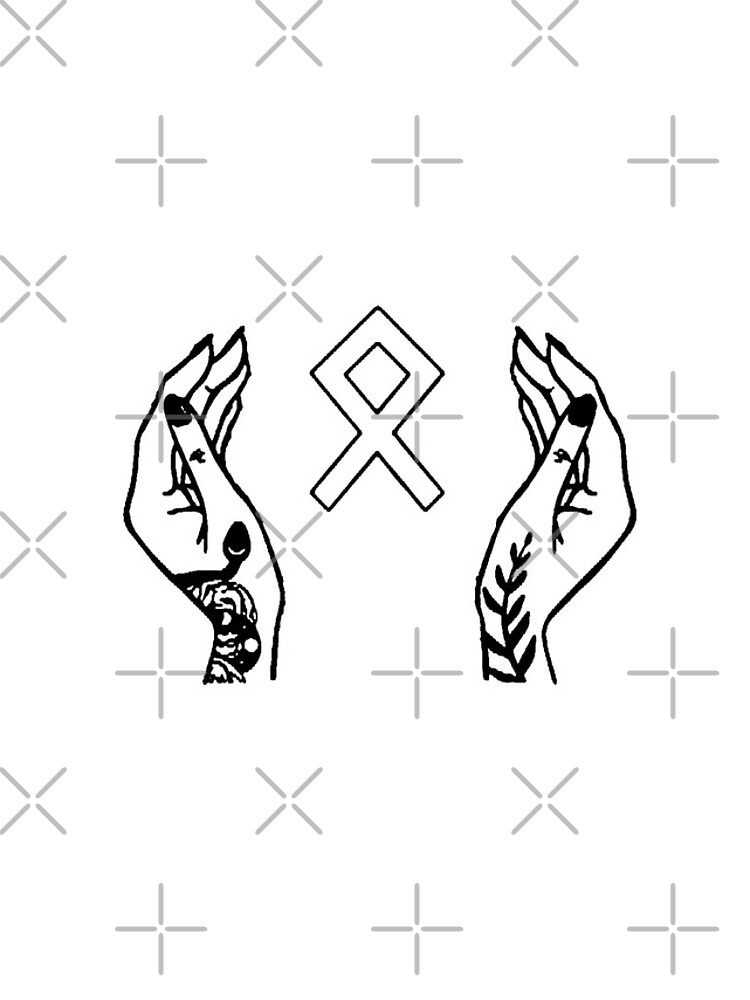 Thumbnail 4 of 4, iPhone Case, Odal Rune designed and sold by Perlashop1.