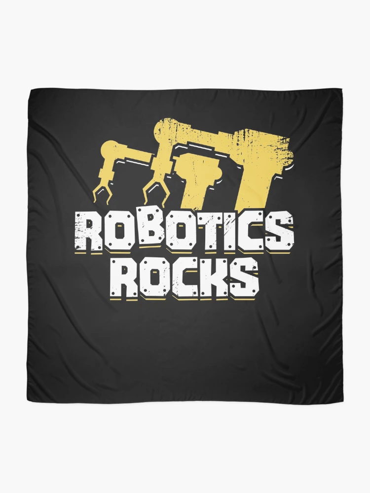 Thumbnail 2 of 3, Scarf, Robotics Rocks Engineering Engineer Gift designed and sold by Marcid95.