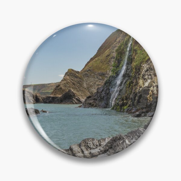 Item preview, Tresaith Beach Waterfall, Ceredigion, Wales designed and sold by heidipics.