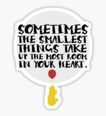 Smallest Things Sticker