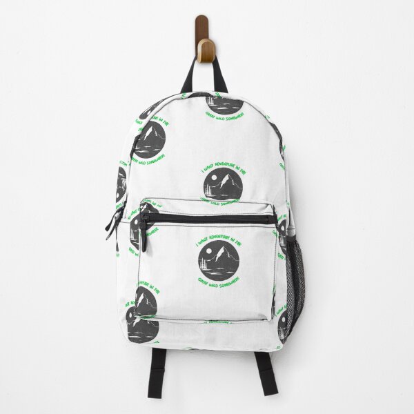 Item preview, I Want Adventure in The Great Wide Somwhere designed and sold by SportyDogShop.