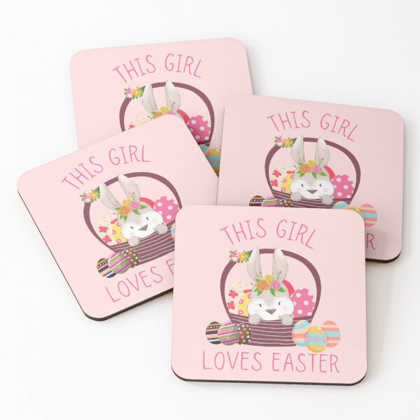 Item preview, This Girl Loves Easter  designed and sold by InkItStudio.