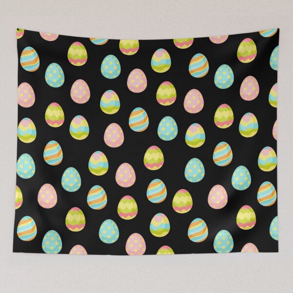 Item preview, Easter Eggs black  designed and sold by cutecrazytshirt.