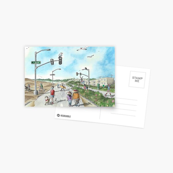 "The Great Highway, March 2021" Postcard