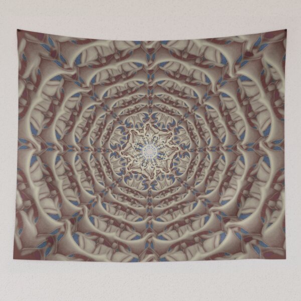 Item preview, Bee Bloom Mandala 9 Sunrise nature flower pattern designed and sold by bryansteward.