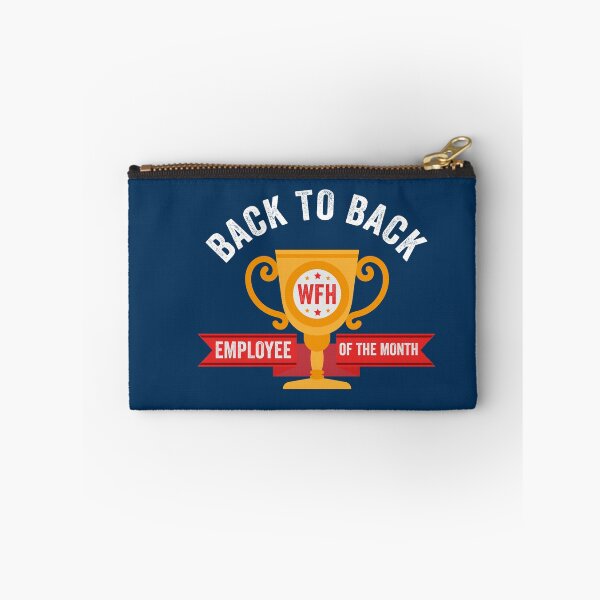 Item preview, Back To Back Work From Home Employee Of The Month Funny WFH designed and sold by gkao.