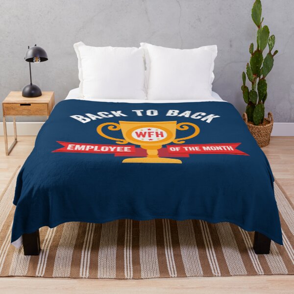 Item preview, Back To Back Work From Home Employee Of The Month Funny WFH designed and sold by gkao.