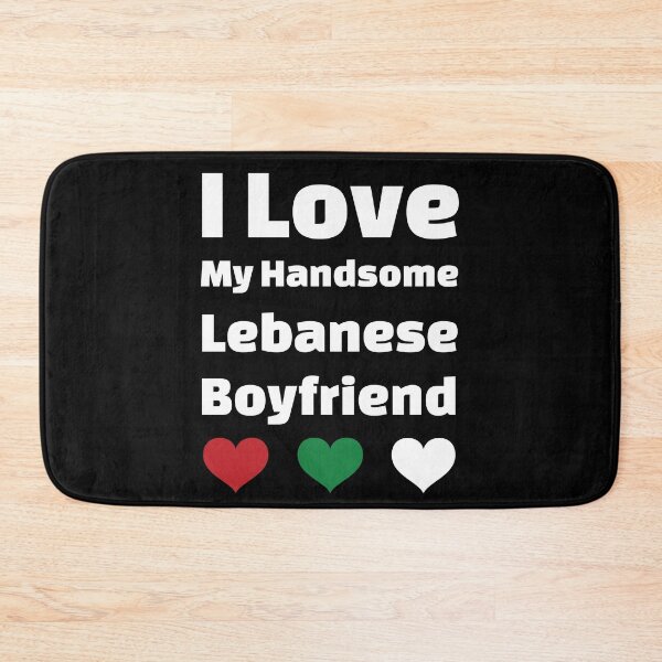 Aperçu de l'œuvre J'aime mon beau petit ami libanais - petit ami libanais créée et vendue par DiceNLDesigns.