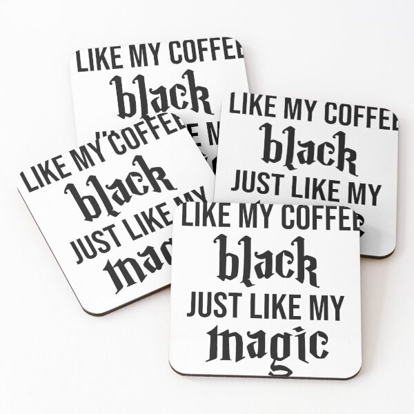 Item preview, I like my coffee black just like my magic designed and sold by RadicalAM.