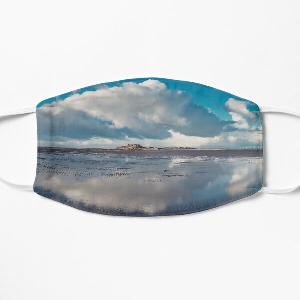 Reflections of Hilbre Island Flat Mask