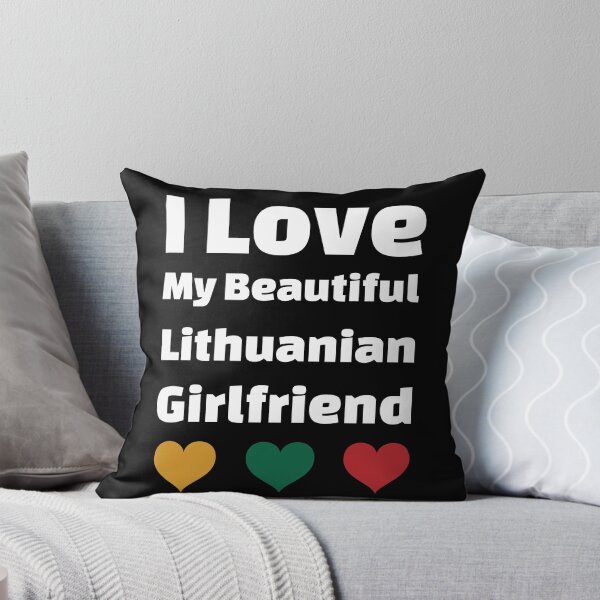 Item preview, I Love My Beautiful Lithuanian Girlfriend - Lithuania Girlfriend designed and sold by DiceNLDesigns.