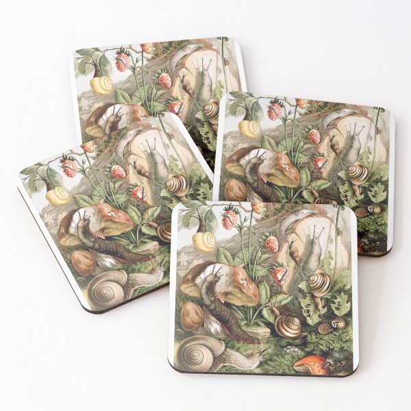 Item preview, Land Molluscs (Snails) designed and sold by redoARTstore.