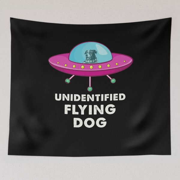 Artikelvorschau, UFO Unbekannter fliegender Hund Astronaut Liebhaber Alien Raumschiff entworfen und verkauft von trendo.
