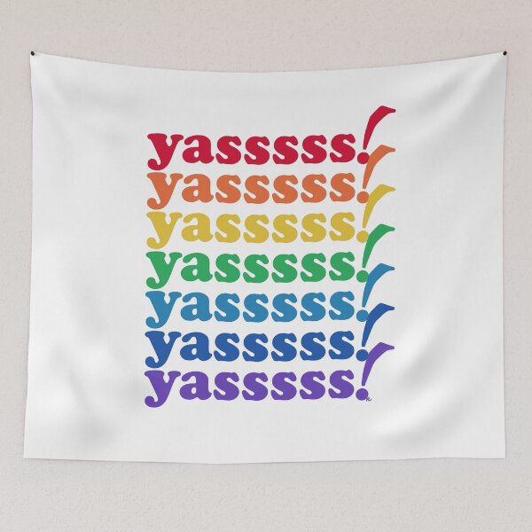 Item preview, Yasssss! Rainbow designed and sold by The White Bat.