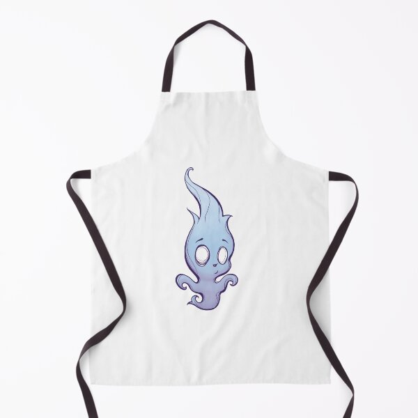 Item preview, Caston the socially awkward little teal flame ghost designed and sold by asasu.