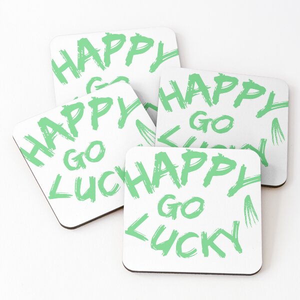 Item preview, Happy Go Lucky Shirt funny gift for girl designed and sold by harry mac.