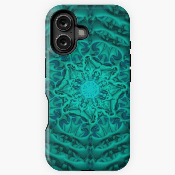 Bee Bloom Mandala 12 Sunrise nature flower pattern iPhone Tough Case