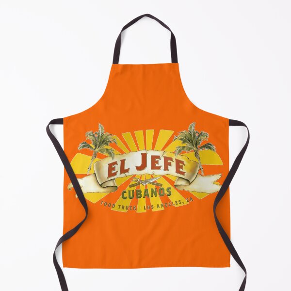 Food truck logo in the movie "chef" - El Jefe cubanos jon favreau Apron