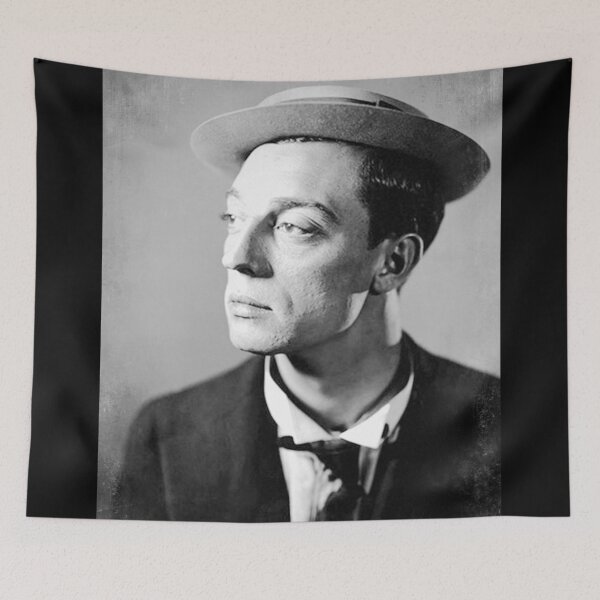 Item preview, Buster Keaton - BW Vintage - D5 designed and sold by DecoVintage.