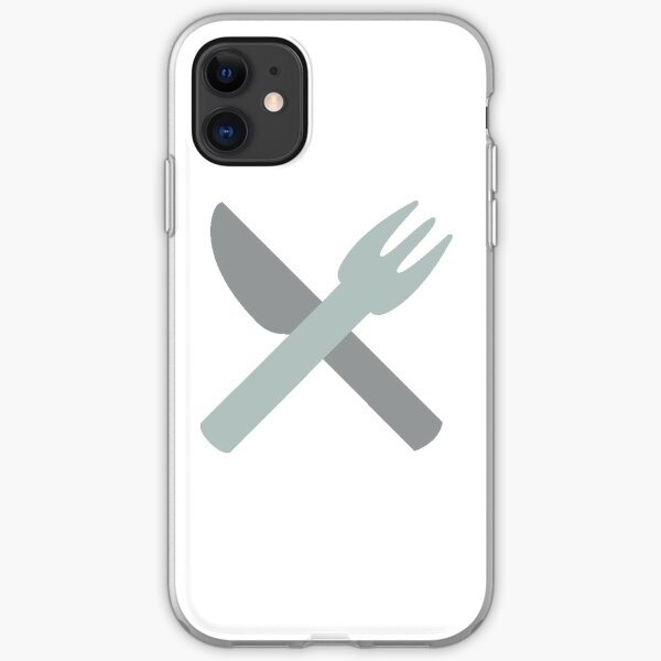 Knife Emoji Iphone Cases Covers Redbubble - roblox kawaii knife