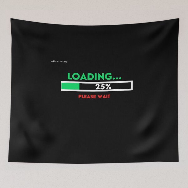 Item preview, Loading Please Wait Slow Internet Connection designed and sold by RONZk.