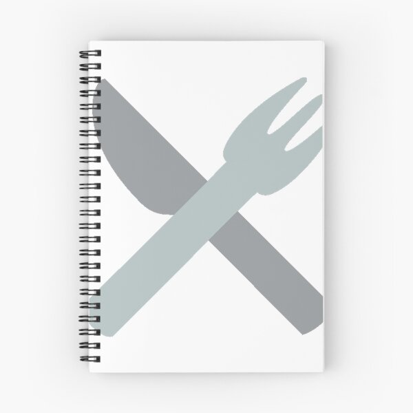 Item preview, Knife and fork emoji designed and sold by ScrappyDesigns.