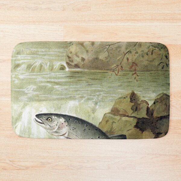 Item preview, A Salmon Leap designed and sold by redoARTstore.