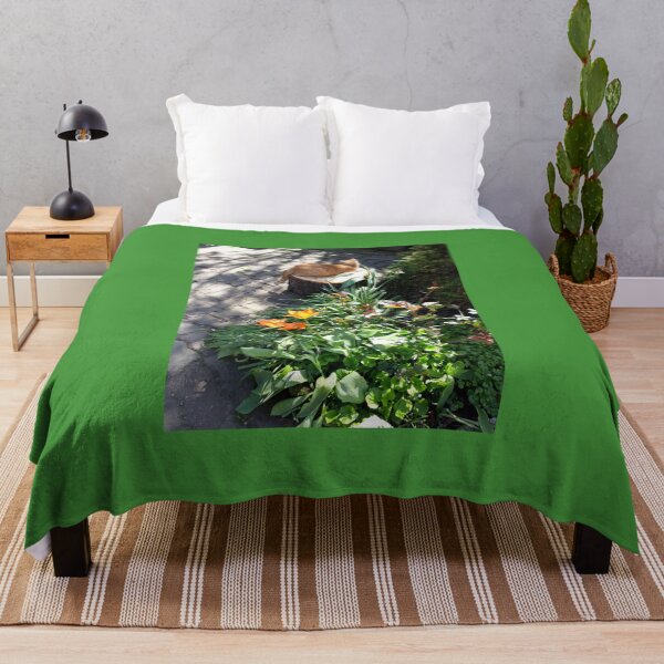 Item preview, Spring, cat chilling, nature designed and sold by UnsereWelt.