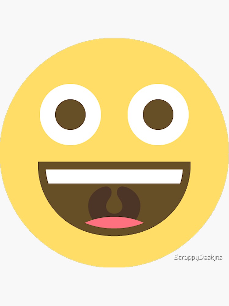 Sonriendo emoji Pegatina