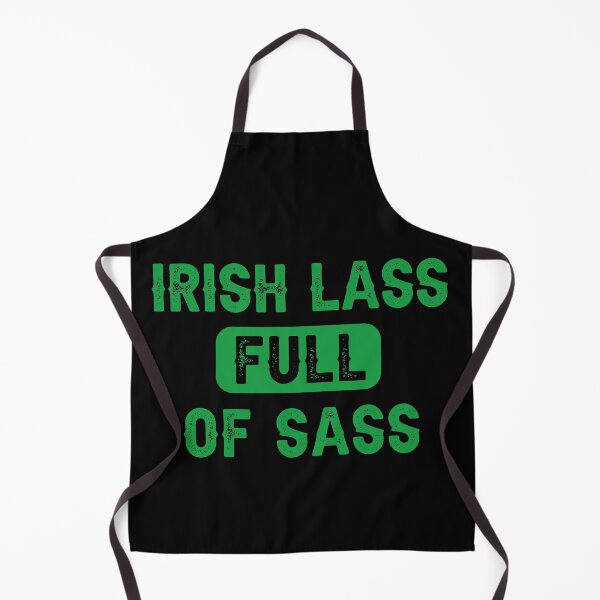Item preview, Irish Lass Full Of Sass Funny St. Patrick's Day designed and sold by ZiesMerch.