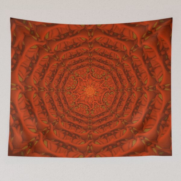 Item preview, Bee Bloom Mandala 15 Sunrise nature flower pattern designed and sold by bryansteward.