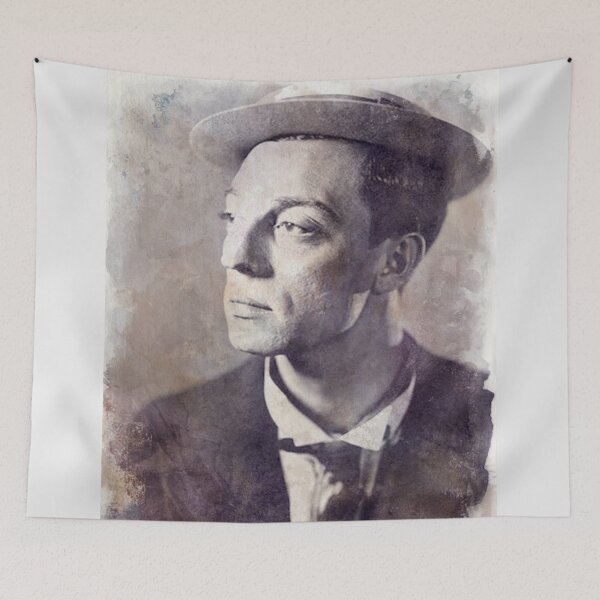 Item preview, Buster Keaton - Watercolor Vintage - D6 designed and sold by DecoVintage.