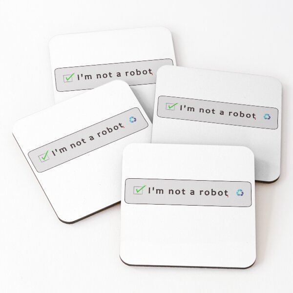 Item preview, I'm not a robot designed and sold by Gnfree.