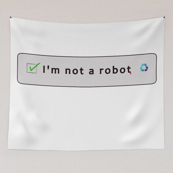 Item preview, I'm not a robot designed and sold by Gnfree.