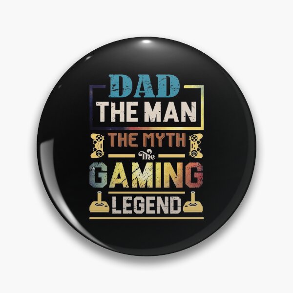 Item preview, Dad The Man The Myth The Gaming Legend designed and sold by TeeandToast.