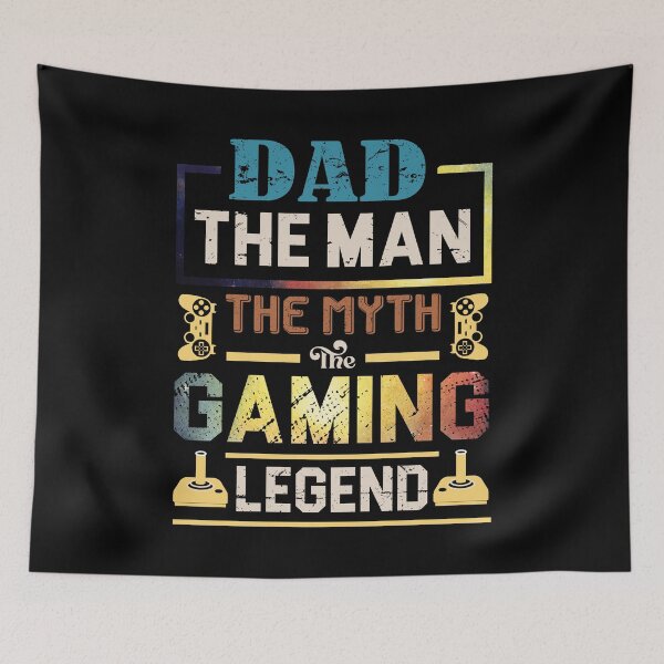 Item preview, Dad The Man The Myth The Gaming Legend designed and sold by TeeandToast.